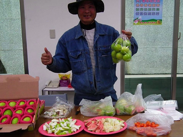 中鋼構推廣燕巢農產品活動